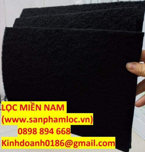 Bông lọc than hoạt tính dày 5mm