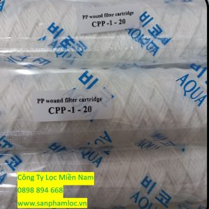 Lõi lọc sợi quấn 10 inch 20 inch 30 inch 40 inch