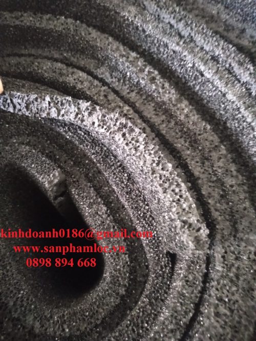 Tấm xốp carbon dày 10mm dùng để lọc khí
