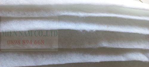 Bông lọc 5mm giúp ngăn ngừa bụi trong quá trình sản xuất