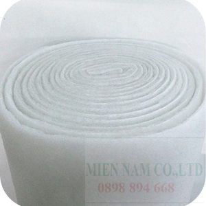Bông lọc 5mm giúp ngăn bụi trong quá trình sản xuất