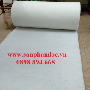 Bông lọc G2 10mm được dùng lọc khí bụi công nghiệp