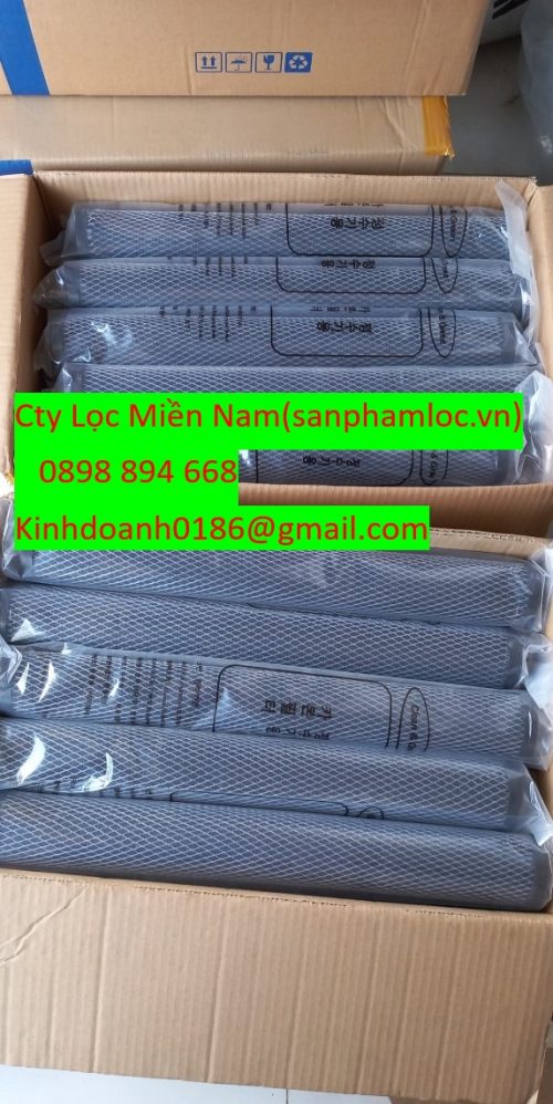 Lõi lọc than hoạt tính dạng nén NBDC 20 inch Hàn Quốc