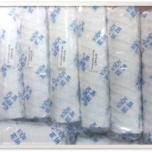 Lõi sợi quấn CPP 1 micron 10 inch dùng lọc nước mắm