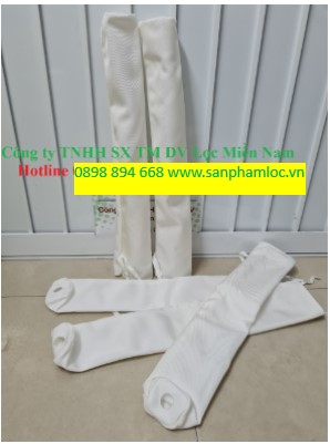 Túi lọc catot dùng để bao ngoài lõi 20 inch