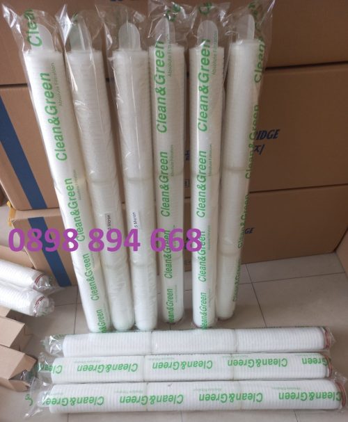 Lõi giấy xếp 30inch 5 micron lọc trong sản xuất bia
