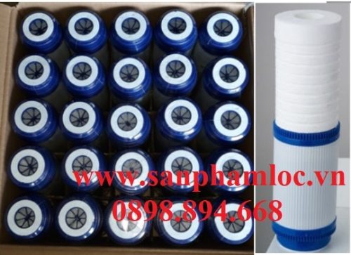 Lõi lọc 2 tầng 10 inch hiệu quả cao trong khử phèn
