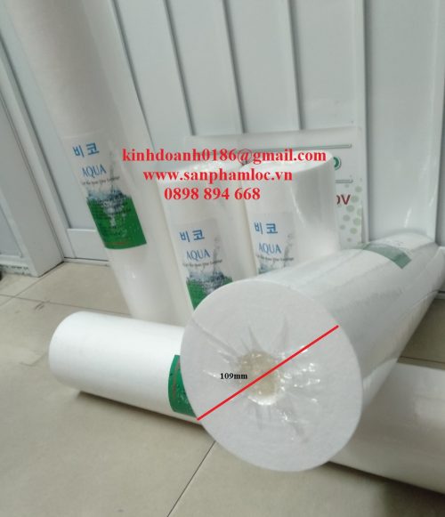 Lõi bông nén 10 inch béo 0.2micron lọc cặn
