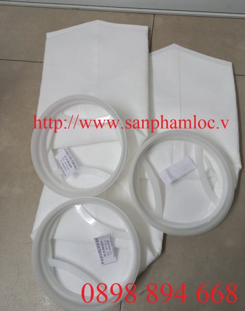 Túi lọc PE size 2 dùng để lọc nước giải khát