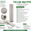 Túi Lọc Bụi PTFE Chống Tĩnh Điện Chịu Nhiệt Cao 270°C
